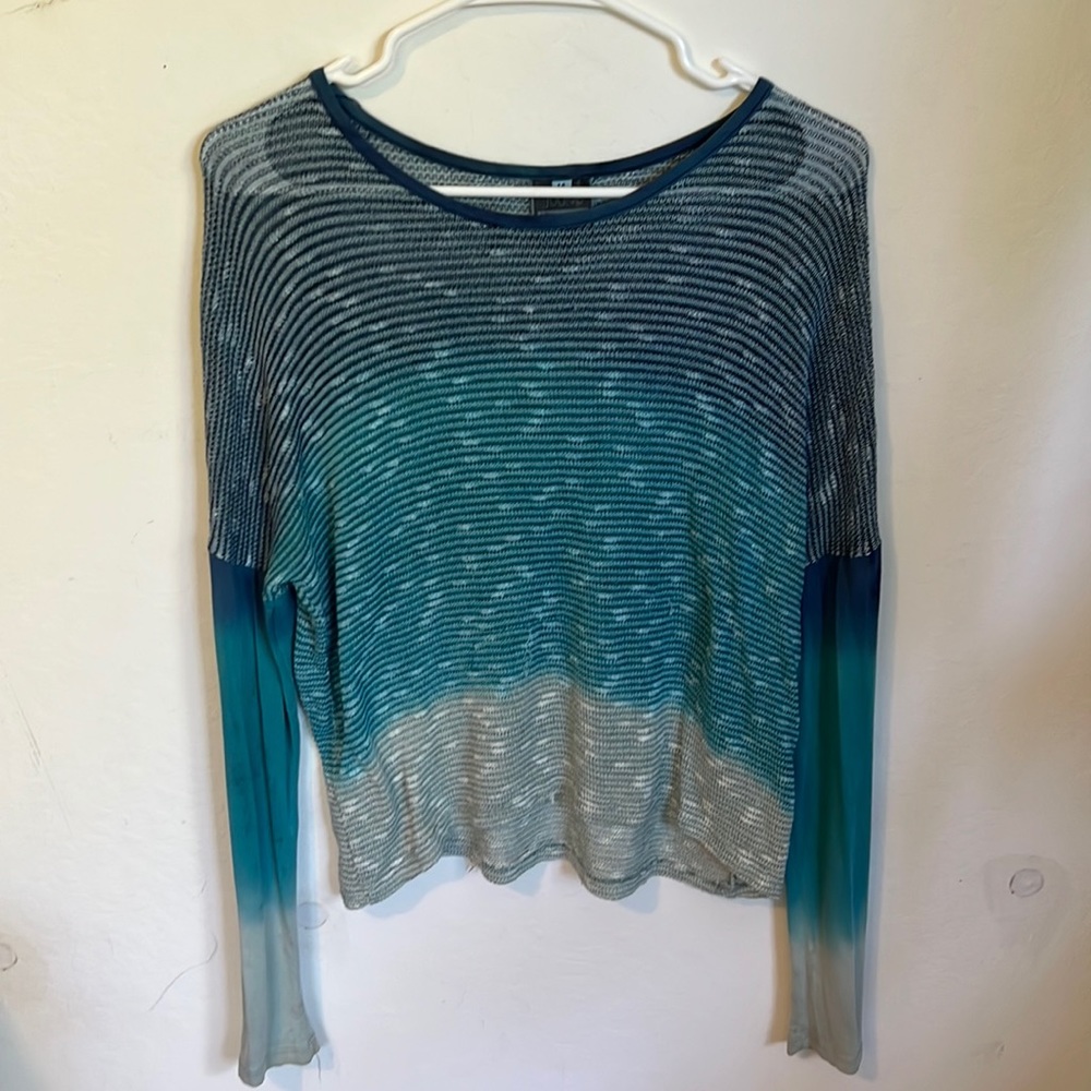 Size 14 blue cover up